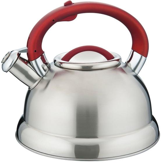 Imagem de Chaleira Mor Dilett Com Fundo Triplo Em Aço Inox 3L