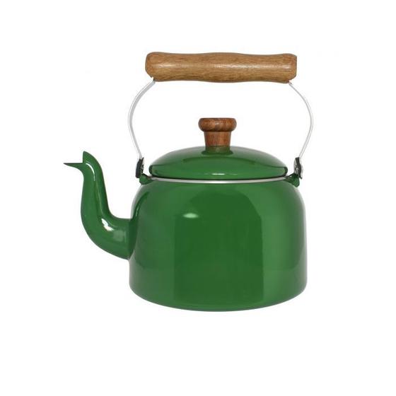 Imagem de Chaleira Tradicional Esmaltada Mãe Ágata Ewel Verde n 16 1800 ml