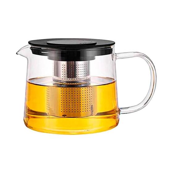 Imagem de Chaleira Vidro Borossilicato Resistente A Calor 900Ml