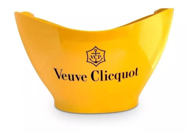 Imagem de Champanheira Veuve Cliquot Acrílico Espumante Champagne