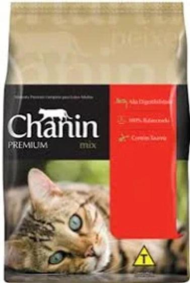 Imagem de Chanin mix 25 kg ração para gato premium - Fvo