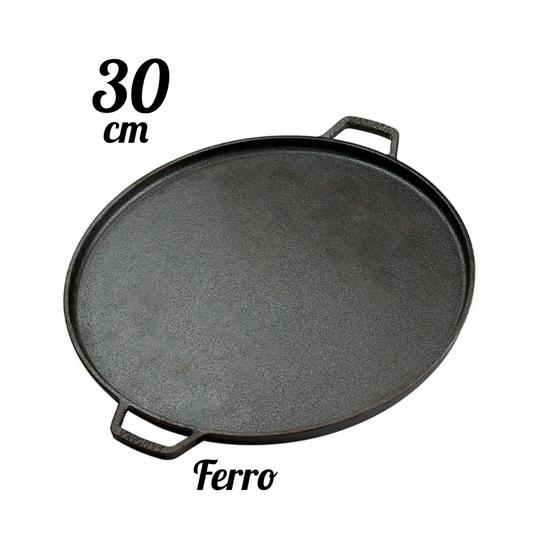 Imagem de Chapa Bifeteira Assadeira de Pizza 30cm Santana Disponível