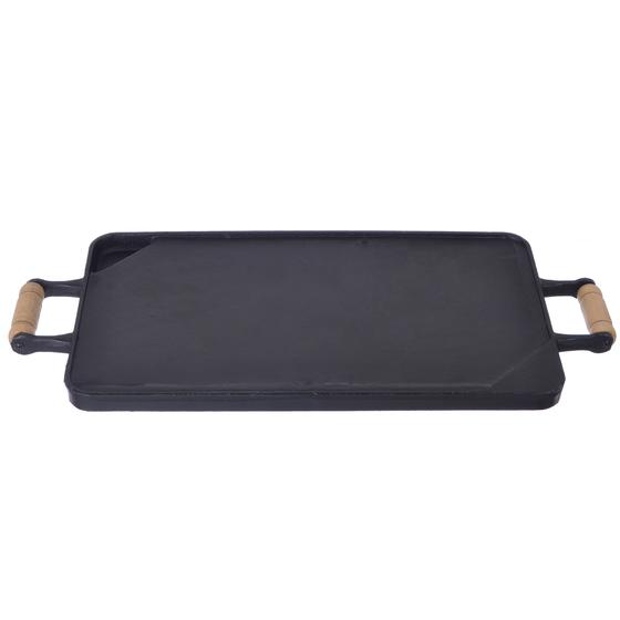 Chapa Bifeteira Ferro Fundido Dupla Face 2810 FS 12.2 48x26cm Menor preço em Chapa Bifeteira Ferro Fundido Dupla Face 2810 FS 12.2 48x26cm