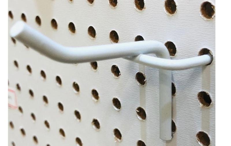 Chapa Perfurada Eucatex Branca 2 peças 60 X 60 e 12 Gancho Branco 20 cm Menor preço em Chapa Perfurada Eucatex Branca 2 peças 60 X 60 e 12 Gancho Branco 20 cm