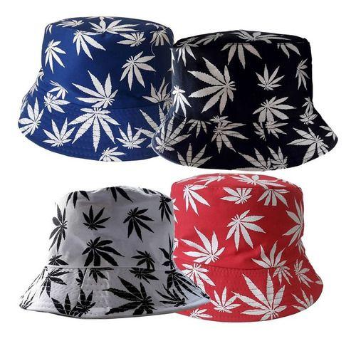 Imagem de Chapéu Bucket Hat Dupla Face Balde Cores Variadas