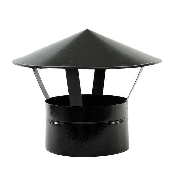 Imagem de CHAPEU CHINÊS 20cm PARA CHURRASQUEIRA EM PINTURA ELETROSTÁTICA - S. GRILL