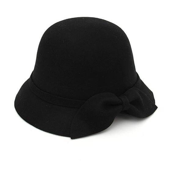 Imagem de Chapeu cloche - chapeus 25 - preto - tamanho único