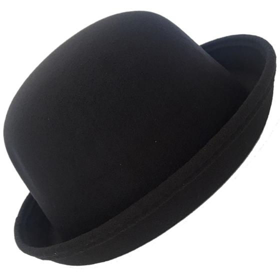 Imagem de Chapéu Coco Modelo Clássico Estilo Retro Charles Chaplin