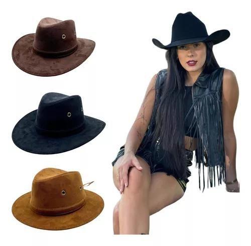 Imagem de Chapéu Country Ana Castela Boiadeira Rodeio Sertanejo Texas