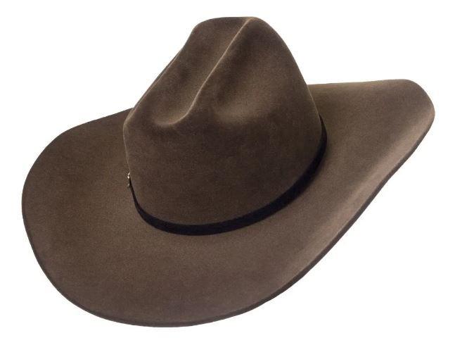 Chapéu Country Montana Rodeio Bandinha de Veludo - Feminino e Masculino ...