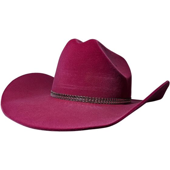 Imagem de Chapéu Cowboy Ana Castela Várias Cores Resistente Aveludado