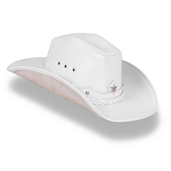 Chapéu Cowboy Feminino E Masculino Country Rodeio Texano - Traiado ...