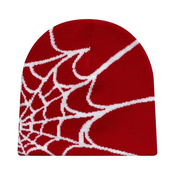 Imagem de Chapéu de Malha Unissex Y2K - Gorro Aranha com Design Moderno para Todas as Estações