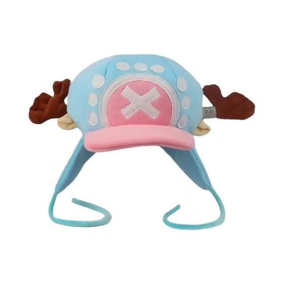 Imagem de Chapéu de Pelúcia Anime Kawaii Chopper - Unissex, Quente para Inverno, Cosplay