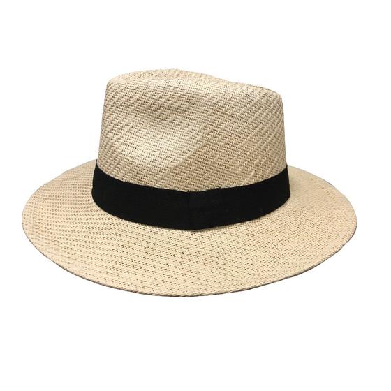 Imagem de Chapéu Fedora Estilo Mafioso Gangster Aba Reta Unissex Elegante Várias Cores