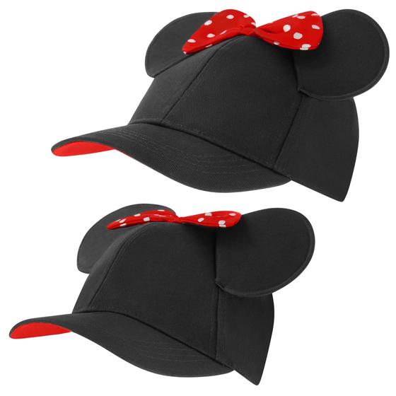 Imagem de Chapéu Minnie Mouse para Bebês - Conjunto com 2