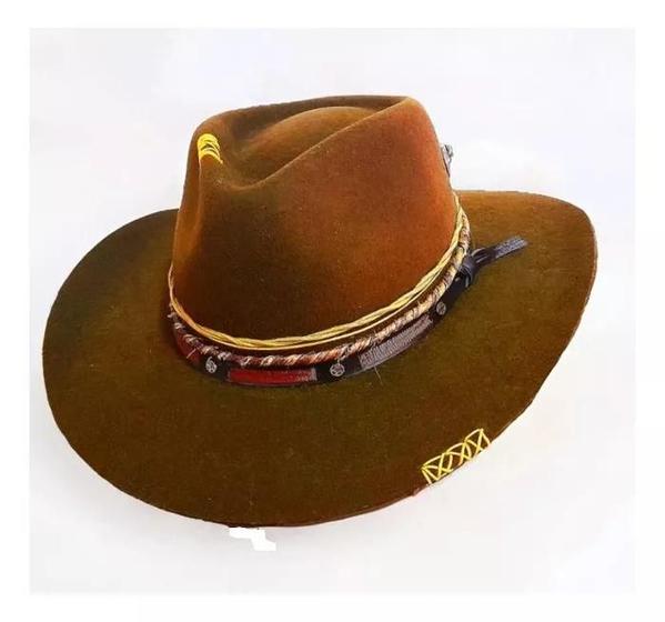 Imagem de chapeu pralana personalizado com enfeites Tamanho PP
