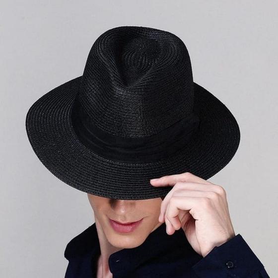 Imagem de Chapéu Vibra Fedora Nylon Preto Unissex