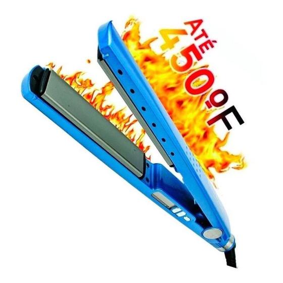 Imagem de Chapinha Profissional Titanium 450f Prancha Alisador Progressiva de Cabelo Bivolt 110V/220V