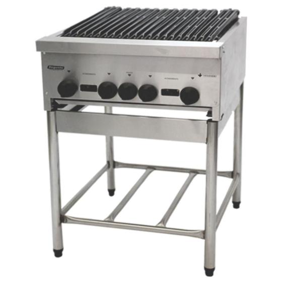 Imagem de Char broiler a Gás 60 cm Profissional com Pés Venâncio CGGP60