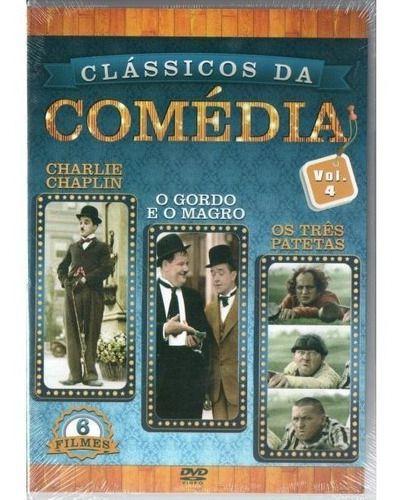 Charlie Chaplin Clássicos Da Comedia Volume 4 Dvd Rb Biografias