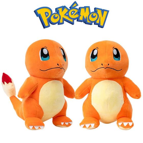 Imagem de Charmander de Pelúcia 21cm Boneco de Pelúcia de Pokemon