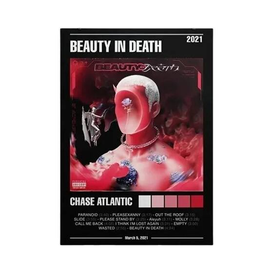 Chase Atlantic Pop Rapper Música Capa Do Álbum Hip Hop Rock Wall Art ...