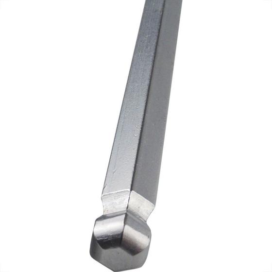 Imagem de Chave Allen Brasfort 1,5 A 06Mm Abaulada Longa Com 07 Pecas 7832