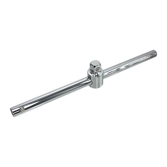Imagem de Chave Cabo Força T P/ Soquete Pito Cachimbo Encaixe 3/8''