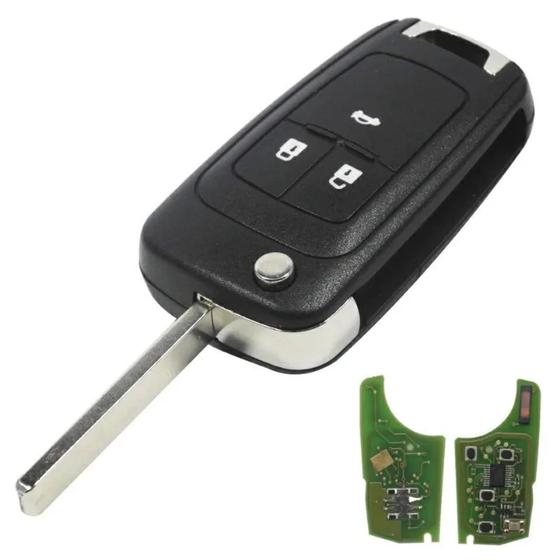 Imagem de Chave Canivete Chevrolet 2B Onix Cruze Sonic Spin Colbat S10