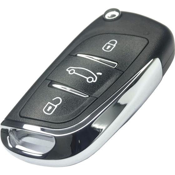 Imagem de Chave Canivete Compatível para Peugeot 208 - 2021 Até 2024