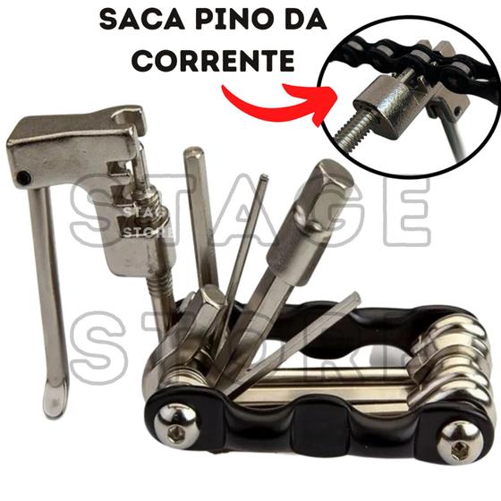 Kit Ferramentas Bike 5 Em 1 - Manutenção Completa Para Mountain Bike