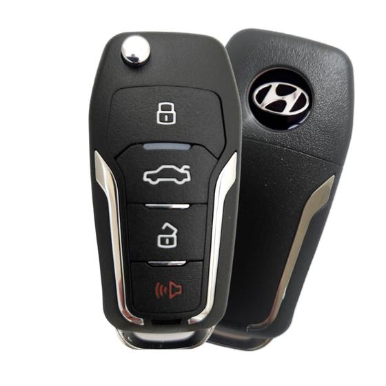 Imagem de Chave Canivete Hyundai Creta Attitude Sport Pulse Action Smart 2017 A 2021 Com Chip