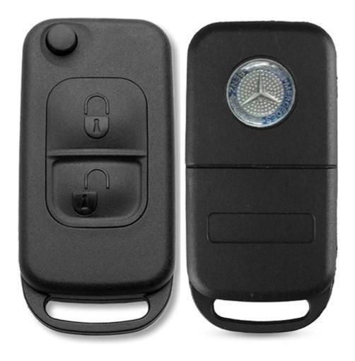 Chave Canivete Mercedes Classe A 2 Botões + Lamina + Emblema é boa?