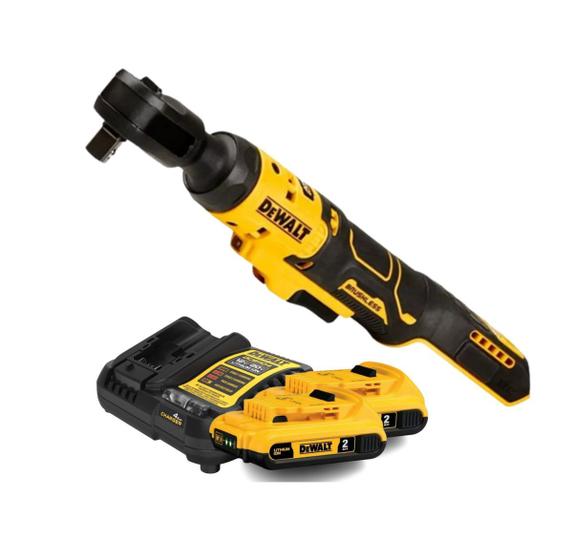 Imagem de Chave Catraca 1/2 C/ 2 Bateria 2ah E Carreg Dcf512b Dewalt