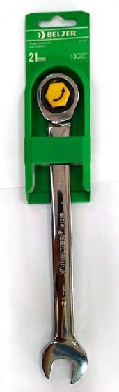 Imagem de Chave Combinada 21 Mm Com Catraca Belzer