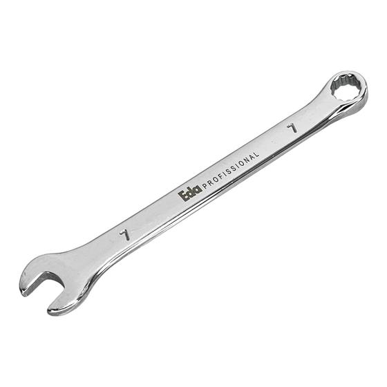 Imagem de Chave Combinada Boca Estrela Estriada 7 Mm