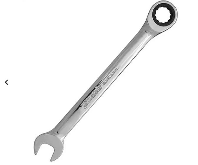 Imagem de Chave Combinada com Catraca 13 MM Cromo Cromada