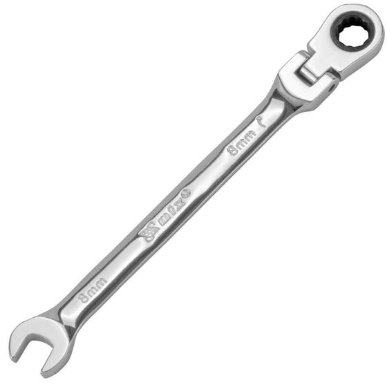 Imagem de Chave Combinada com Catraca 8 MM Reversível Articulada Móvel MTX