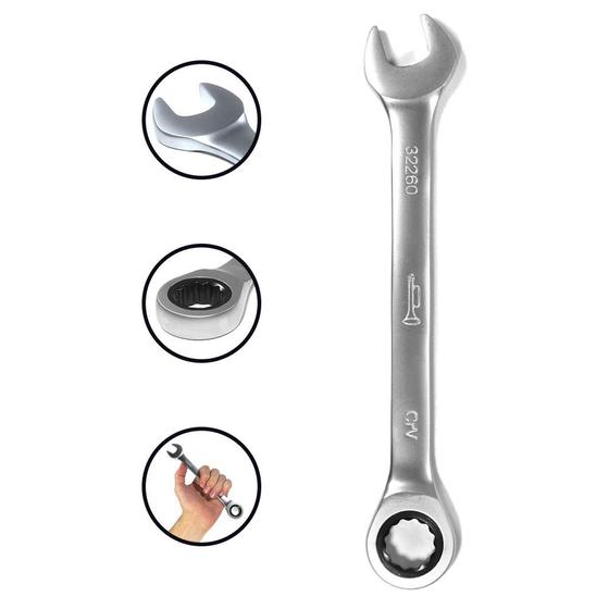 Imagem de Chave Combinada Corneta 16mm Com Catraca