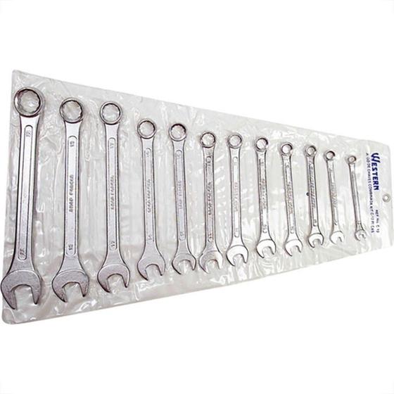 Imagem de Chave Combinada Western 6A22Mm Kit 12 Pecas C-12