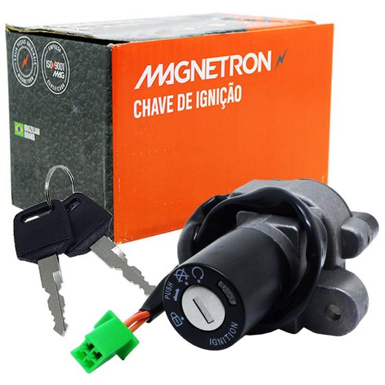 Imagem de Chave Contato Ignição Suzuki Yes 125 2011 A 2014 Magnetron