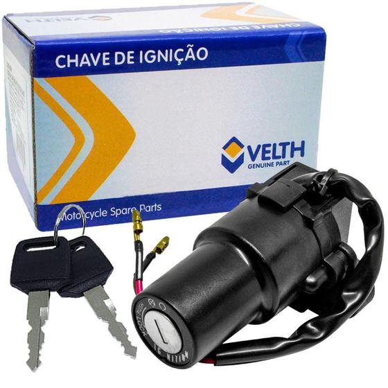 Imagem de Chave Contato Ignição Ybr 125 06 A 07/ Xtz 125 06 A 2008 - VELTH