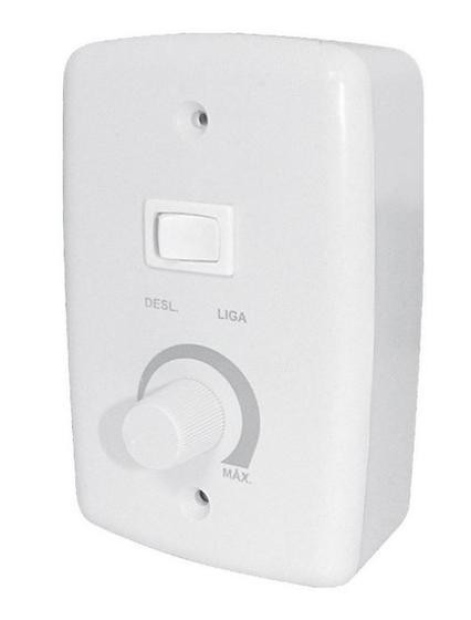 Imagem de Chave Controle para Oscilante Bivolt Com Caixa Externa Branca 400w