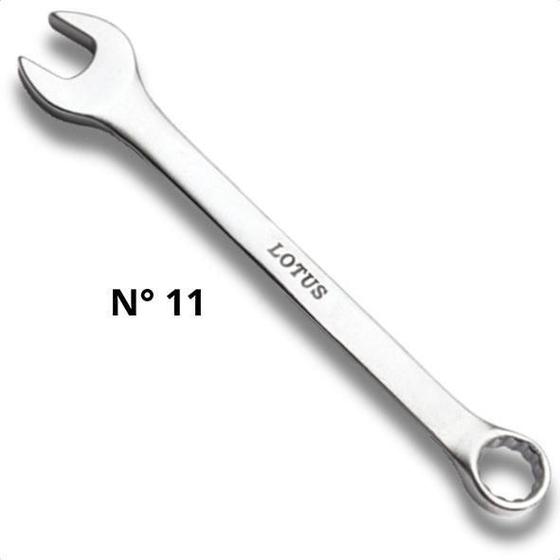Imagem de Chave De Boca Combinada Inox Lotus N11