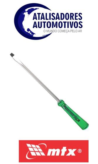 Imagem de Chave de fenda com cabo verde 5/16" x 6" (sl8 x 150 mm)-mtx
