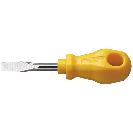 Imagem de Chave de Fenda Toco Tramontina Yellow com Ponta Chata 1/4x1.1/2"