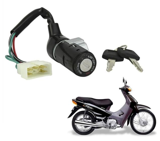 Imagem de Chave De Ignição Interruptor Contato Honda Biz 100 98 ~ 05