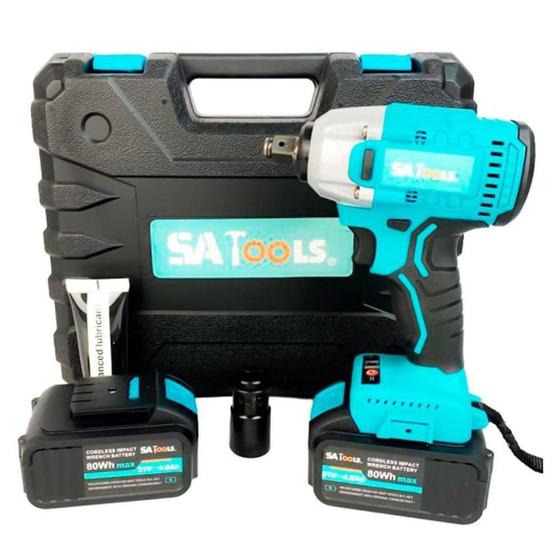 Imagem de Chave De Impacto A Bateria 1/2 Pol. 21V Brushless Sa Tools