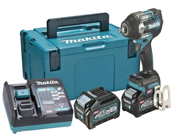 Imagem de Chave De Impacto A Bateria 40V XGT TW007GM201 110V Makita